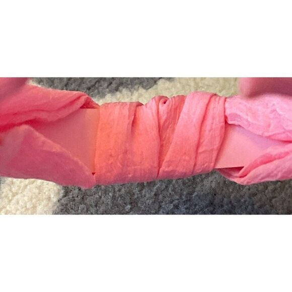 J. Crew Factory Headbands, Pink Knotted NWOT, Rafia Knotted NWT, Tortoise EUC - Picture 8 of 12
